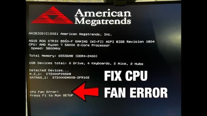 Cách Khắc Phục Laptop Lỗi Fan Error Hiệu Quả 100% Từ A - Z