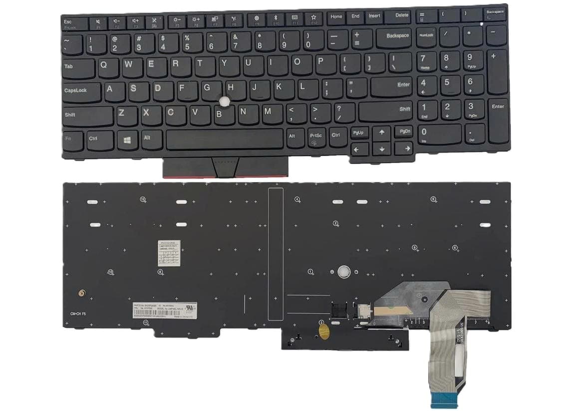 Bàn phím laptop Lenovo ThinkPad E580, E585, L580, T580 không chuột