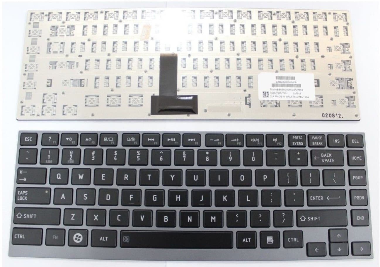 Bàn phím laptop Toshiba Portege Z830 Z835 Z930 Z935, Satellite U800 U840 U845 U900 U920 U925 U940 U945 (RENEW, BH 6TH)