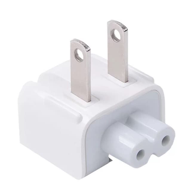 Đầu Cắm Củ Sạc Macbook – Chuẩn 2 Chân dẹp (US)