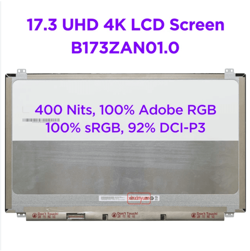 Màn Hình 17.3″ Led Slim 40p Uhd 4k For Dell 7710 (Pát Td) *Renew 99%*