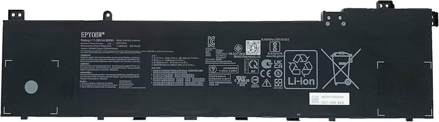Pin laptop Asus Vivobook Pro 16X OLED M7600, N7600PC, K6602Z – C32N2022 (6 cell)
