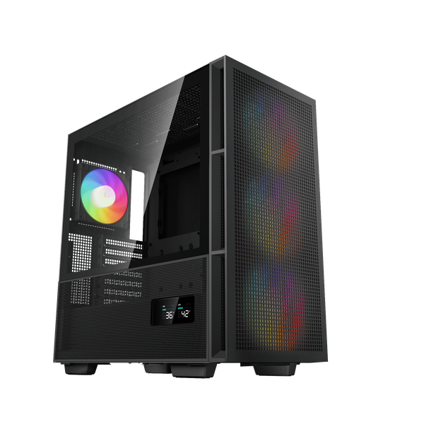 Vỏ máy tính Deepcool CH560 DIGITAL Black 4F