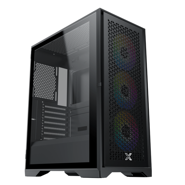Vỏ máy tính Xigmatek LUX S 3FX Black (3 fan RGB)