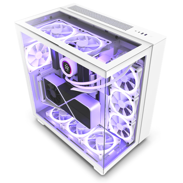 Vỏ máy tính NZXT H9 Elite White