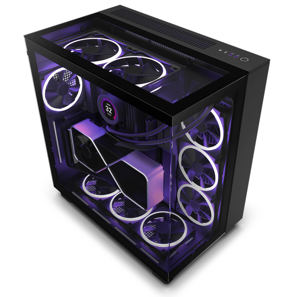 Vỏ máy tính NZXT H9 Elite Black