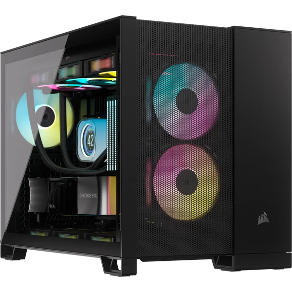 Vỏ máy tính Corsair 2500D Airflow TG Mid-Tower Black (CC-9011263-WW)