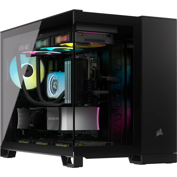 Vỏ máy tính Corsair 2500X TG Mid-Tower Black (CC-9011265-WW)