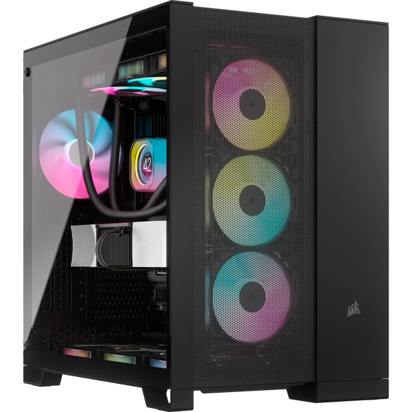 Vỏ máy tính Corsair 6500D Airflow TG Mid-Tower Black (CC-9011259-WW)