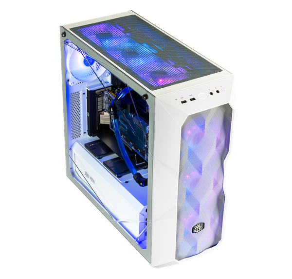 Vỏ máy tính Cooler Master MasterBox TD500 ARGB Mesh White