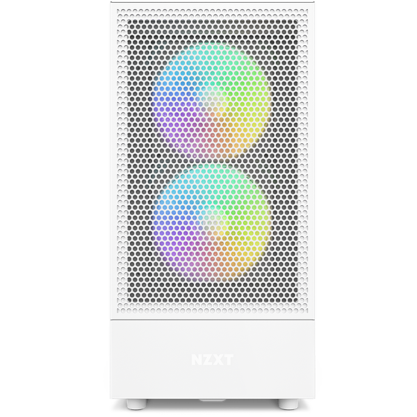 Vỏ máy tính NZXT H5 Flow White RGB (C-H51FW-R1)