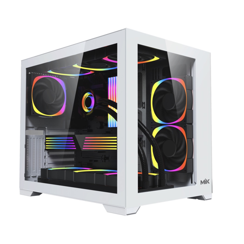 Vỏ máy tính MIK LV12 WHITE