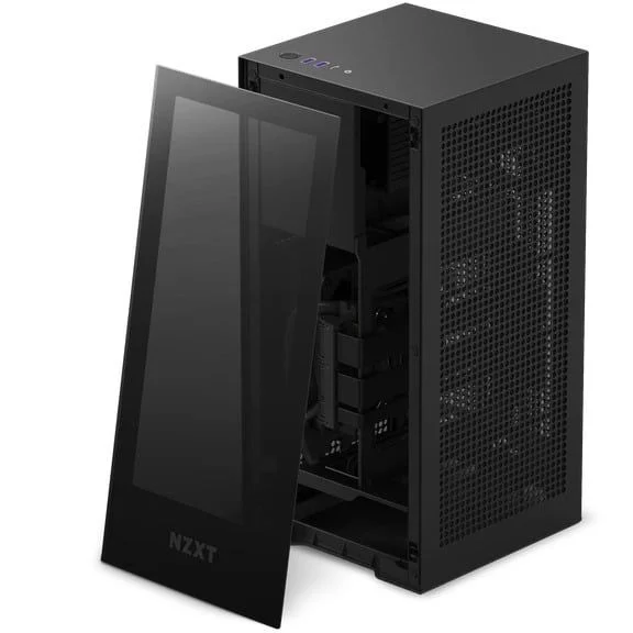 Vỏ máy tính NZXT H1 MATTE BLACK V2