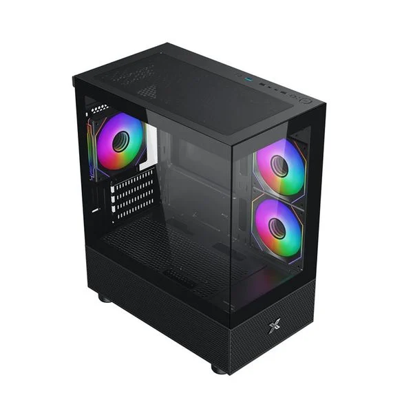 Vỏ Xigmatek Alphard M 3GF Black (3 Fan)