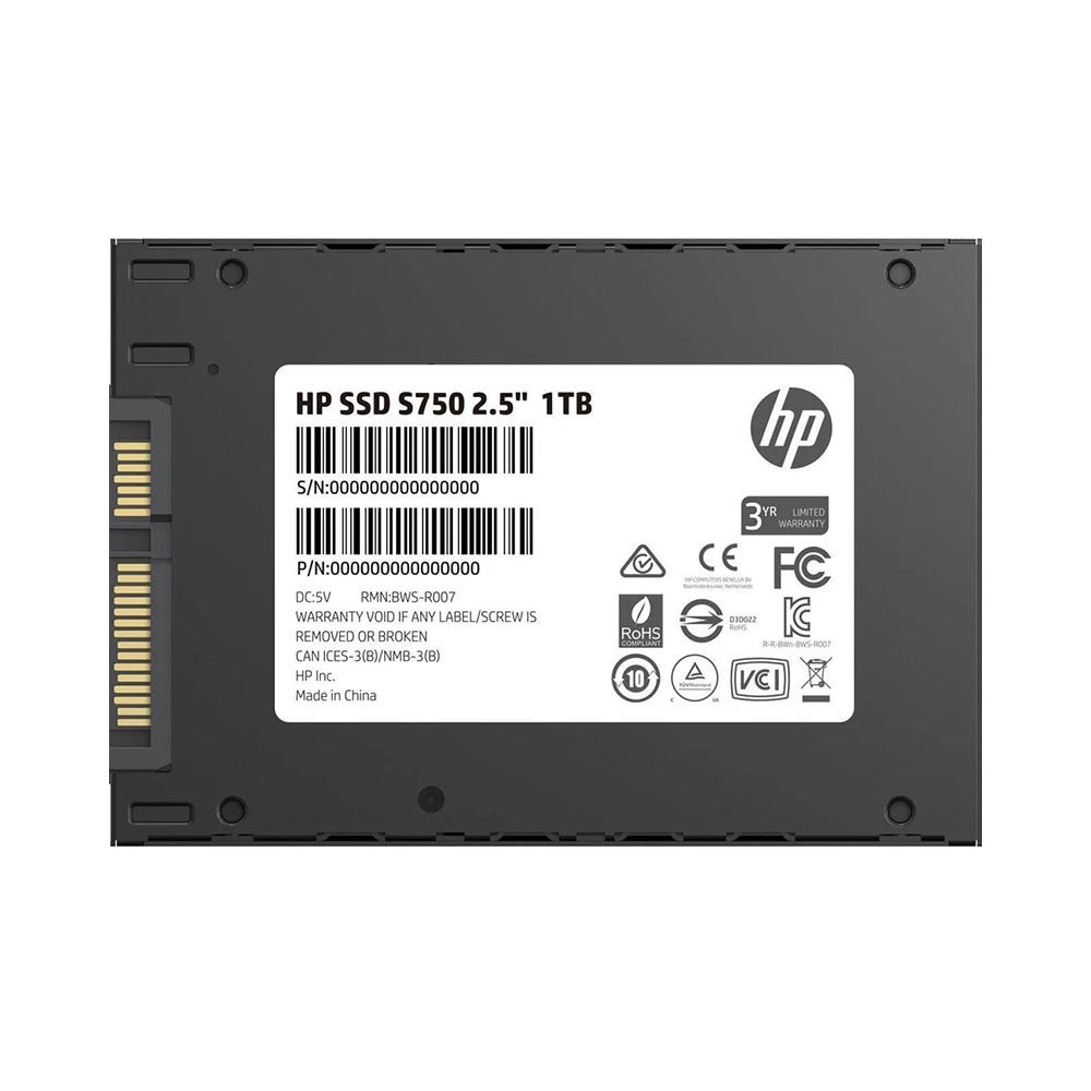 SSD HP S750 512GB 2.5-Inch SATA III 16L53AA