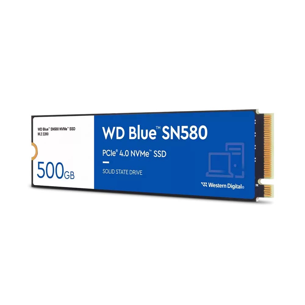 SSD Western Digital Blue SN580 500GB PCIe Gen4 x4 NVMe M.2 WDS500G3B0E