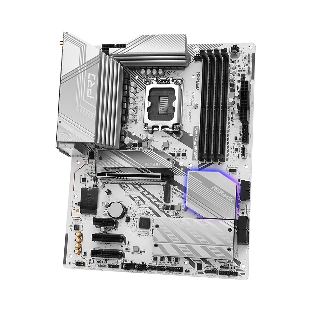 Mainboard PC ASRock Z890 PRO RS WIFI WHITE