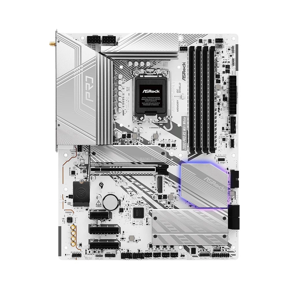Mainboard PC ASRock Z890 PRO RS WIFI WHITE