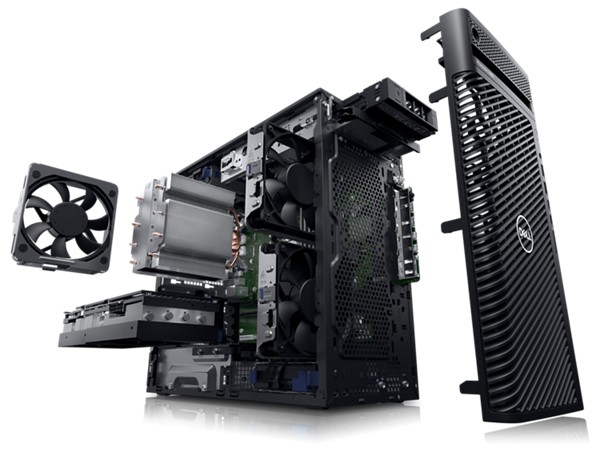 Máy tính trạm Workstation Dell Precision 3660 Tower WST3660T400 (Core i9-12900K/ 8GB / SSD 256GB / Nvidia T400 4GB/ DVDRW/ PSU 500W/ Mouse/ Keyboard/ Ubuntu/ 3yr)