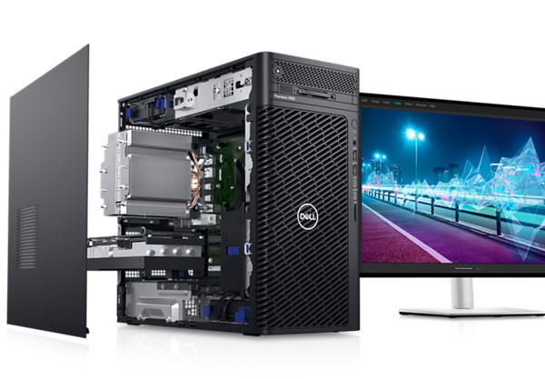 Máy tính trạm Workstation Dell Precision 3660 Tower WST3660T400 (Core i9-12900K/ 8GB / SSD 256GB / Nvidia T400 4GB/ DVDRW/ PSU 500W/ Mouse/ Keyboard/ Ubuntu/ 3yr)