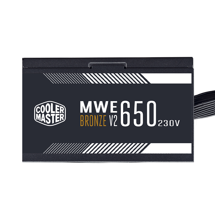 Nguồn máy tính Cooler Master MWE V2 230V 650 650W Plus Bronze (80 Plus Bronze/Màu Đen)