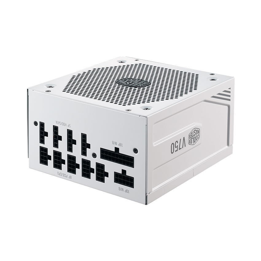 Nguồn máy tính Cooler Master 750W V Gold V2 White (80 Plus Gold/Màu Trắng)