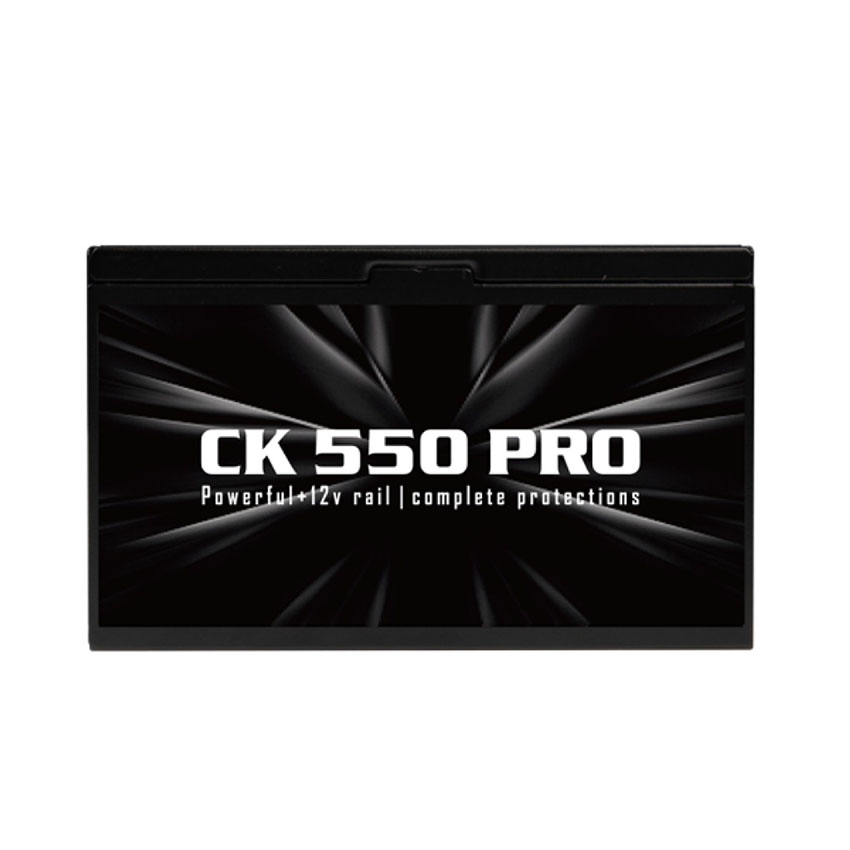 Nguồn máy tính AIGO CK550 PRO 80+ EFICIENCY - 550W (cáp dẹt)