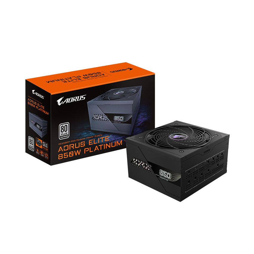 Nguồn GIGABYTE AORUS GP-AE850PM PG5 850W (80 plus Platinum/Màu Đen)