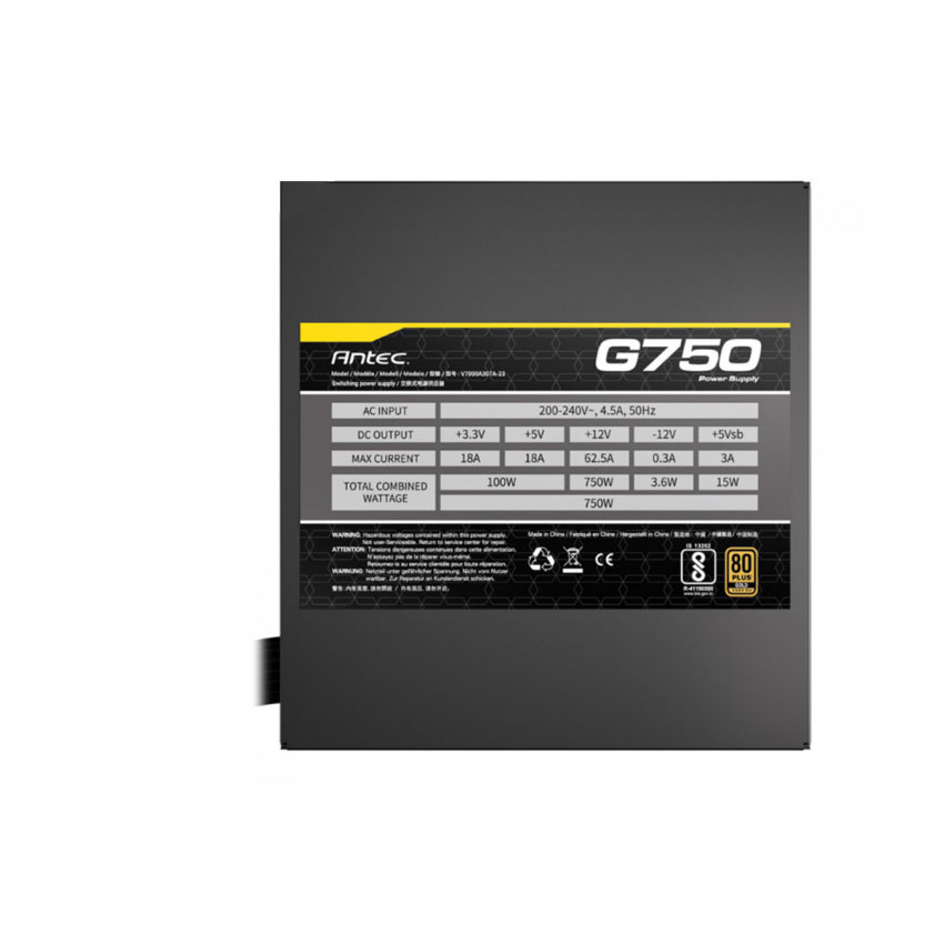 Nguồn ANTEC G750 - 750W (80 Plus Gold)