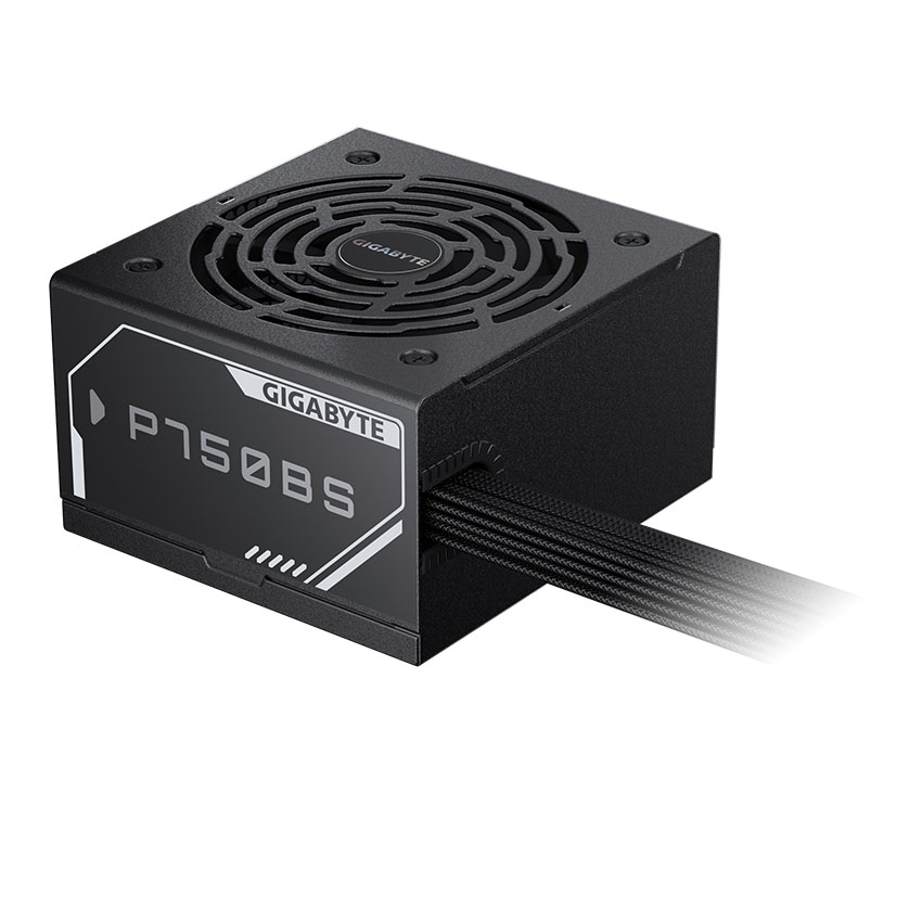 Nguồn máy tính GIGABYTE P750BS 750W (80 Plus Bronze/Màu Đen)