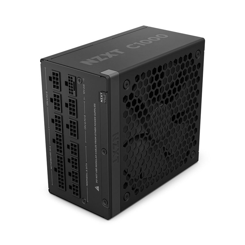 Nguồn máy tính NZXT C1000 Gold ATX 3.1 Black -1000W (PA-0G2BB-EU)