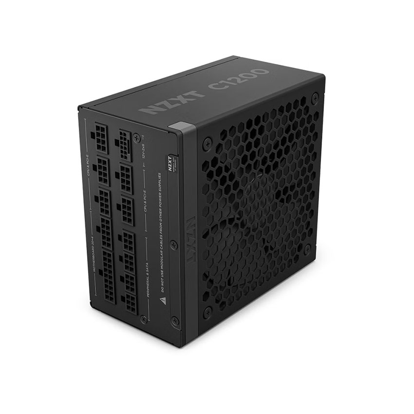 Nguồn máy tính NZXT C1200 Gold ATX 3.1 Black -1200W (PA-2G2BB-EU)