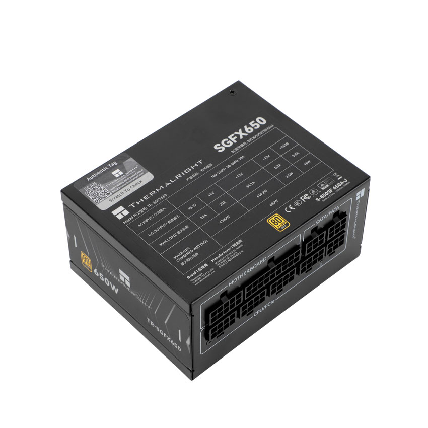 Nguồn THERMALRIGHT TR-SGFX 650 - 650W (80Plus Gold/Màu đen/SFX)