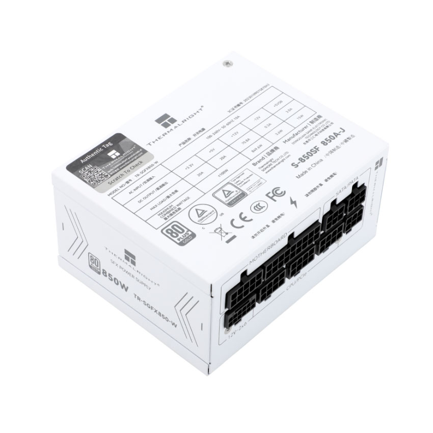 Nguồn THERMALRIGHT TR-SGFX 850W - 850W (80Plus Gold/Màu trắng/SFX)
