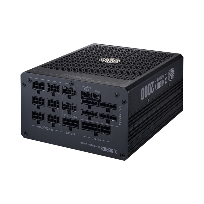 Nguồn máy tính Cooler Master X Mighty Platinum 2000W 230V - 2000W (80 plus Platinum/ATX3.1/Full Modular)