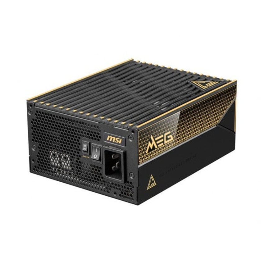 Nguồn máy tính MSI MEG Ai1600T PCIE5 (80 Plus Titanium/ATX3.1/PCIe5.1/Full Modular)