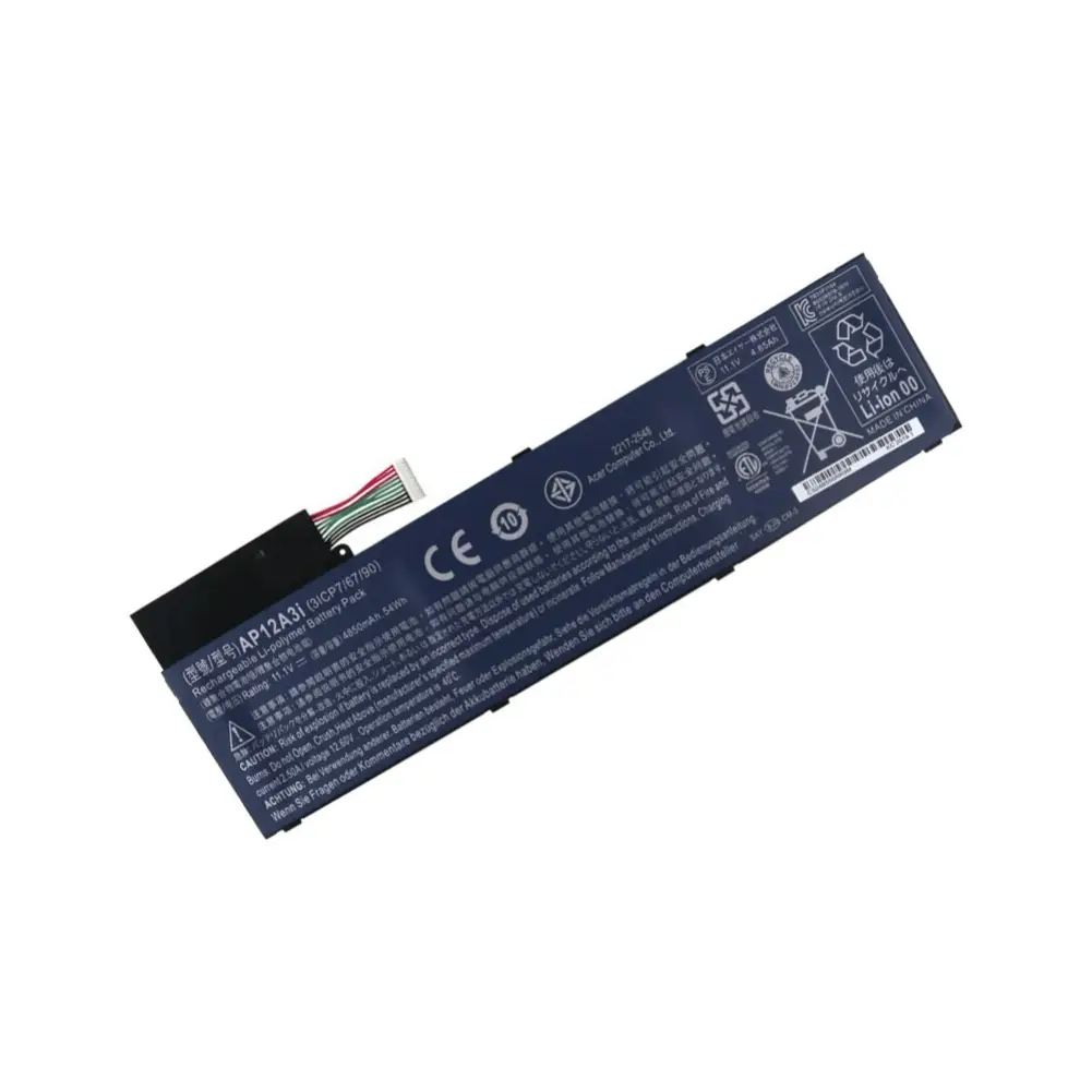 Pin acer aspire m3 m5 (zin) – 6 cell aspire timeline ultra m3 m3-481, m3-581t, m5 m5-481t, m5-581 ap12a3i