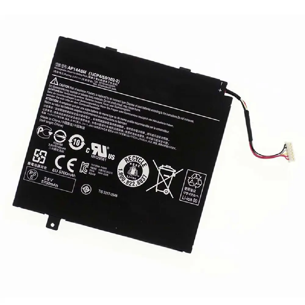 Pin acer sw5-015 ap14a8m (zin) – 1 cell acer aspire switch 10 sw5-011, sw5-012, sw5-015, 10-inch tablet