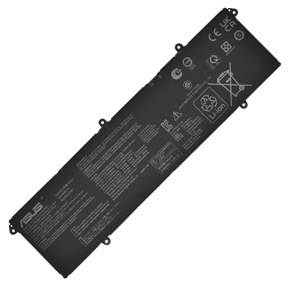 Pin asus pro 14x oled m7400q (zin) – 3 cell -asus vivobook pro 14x oled m7400 m7400qc m7400qe, c31n2019