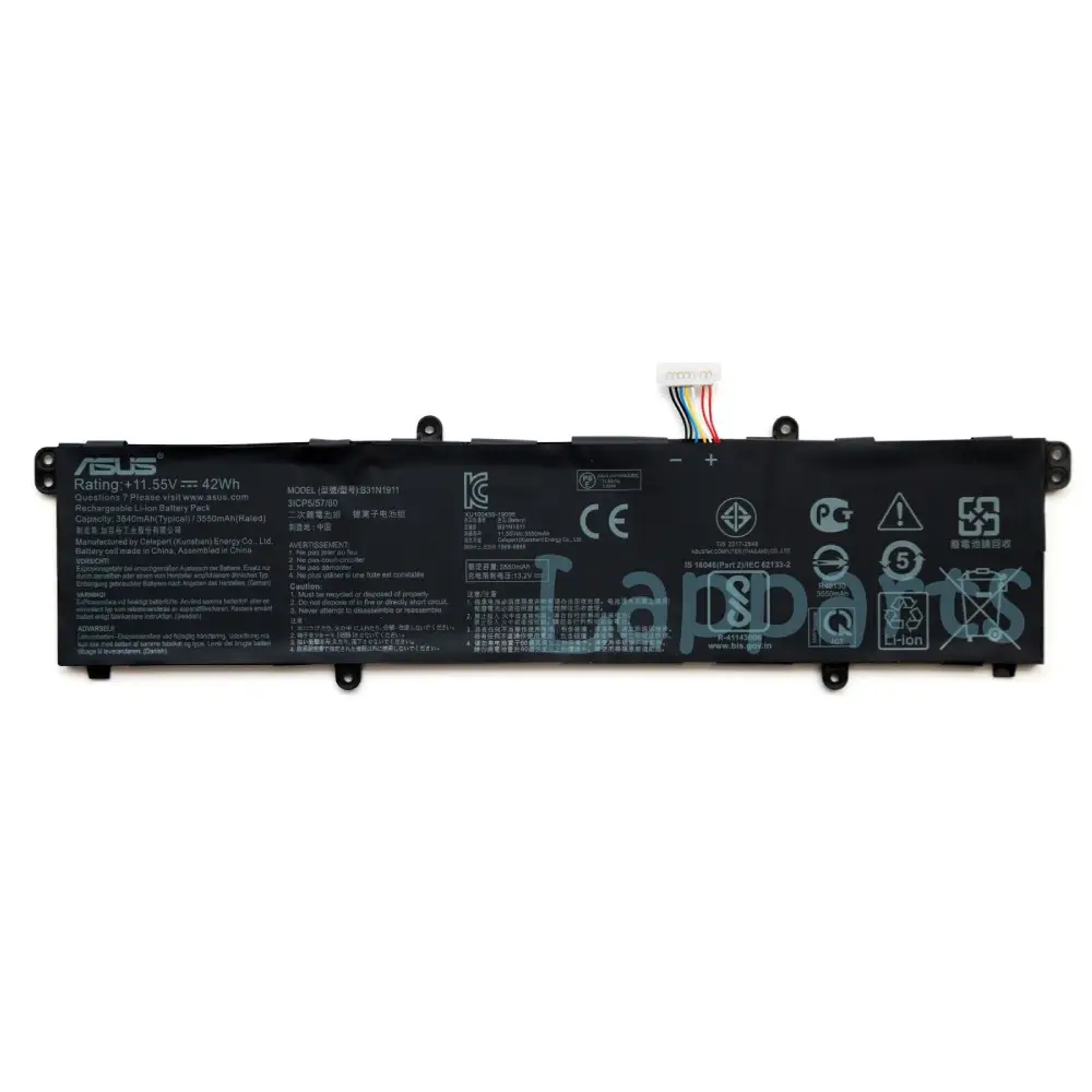 Pin asus pro 15 oled m3500q (zin) – 3 cell -asus vivobook pro 15 oled m3500 m3500qa m3500qc, c31n2019-1