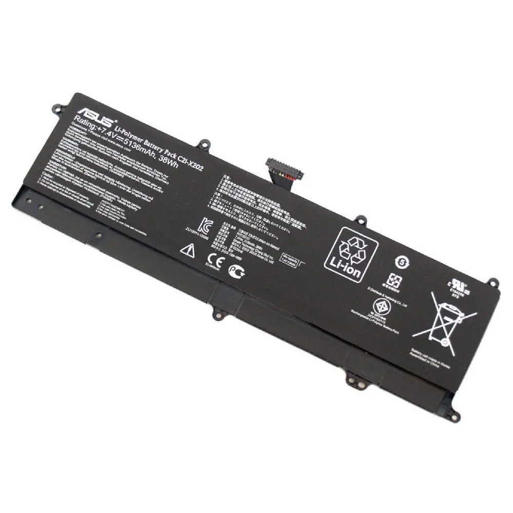 Pin asus x201 x202 (zin) – 4 cell -vivobook c21-x202 x201e x202e s200 s200e s200e-ct243h