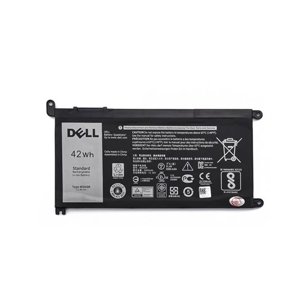 PIN DELL Latitude 3189 3379 3390 3580 3590, WDX0R 5568 42WH WDX0R (ZIN) – 3 CELL