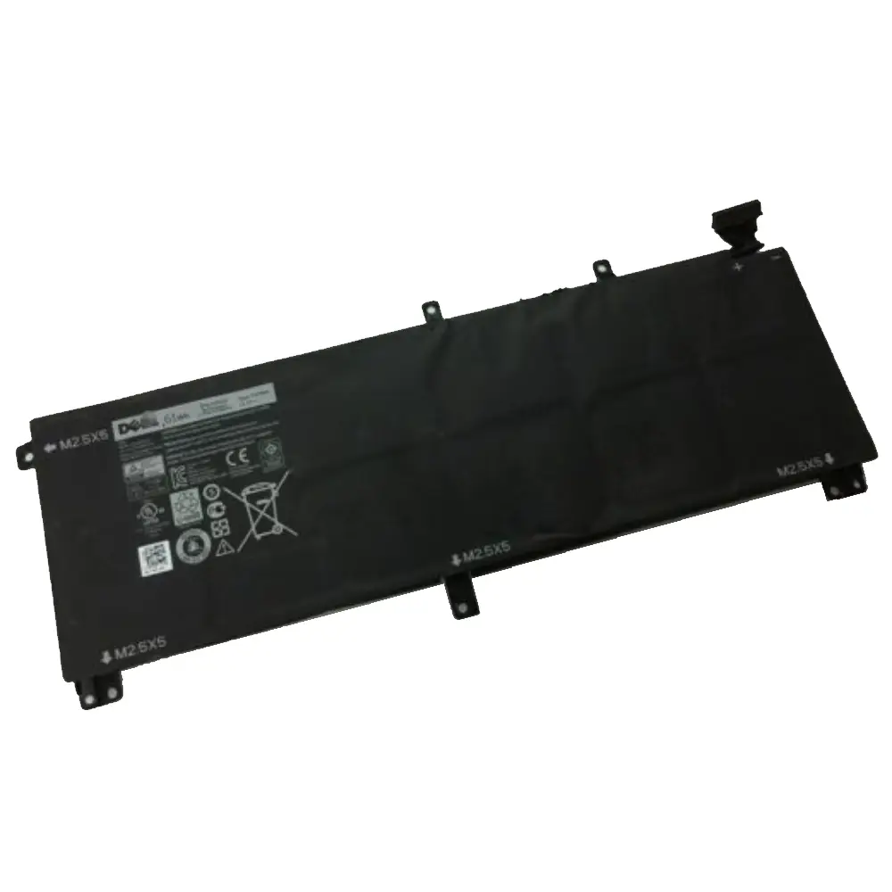 Pin dell 9530 m3800 ngắn 61wh (zin) – 6 cell *ko cấn hdd* -xps 15 9530 precision m3800 t0trm 245rr 0h76my h76mv y758w totrm  
