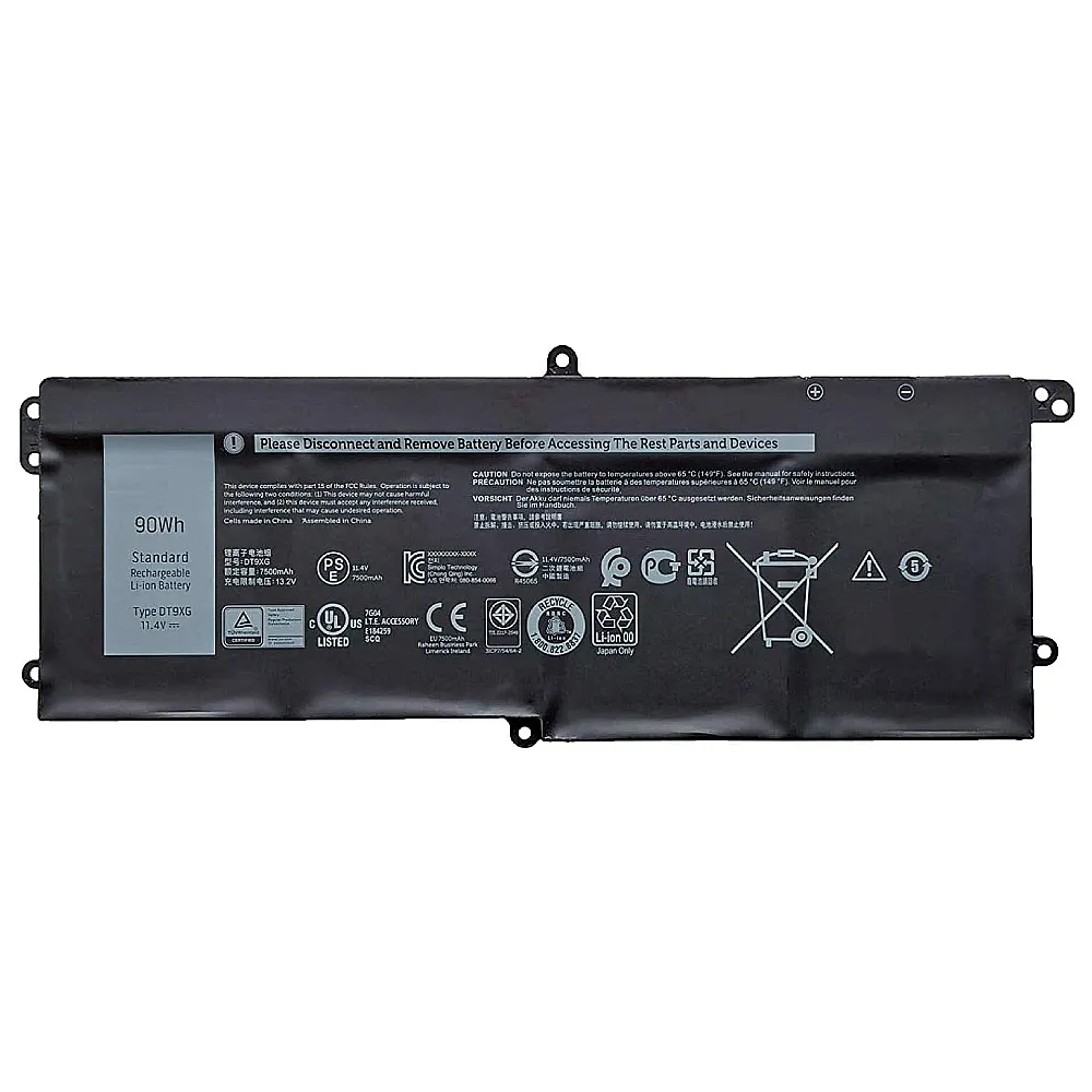Pin dell alienware area-m51m 7pwkv dt9xg 90wh (zin) – 6 cell