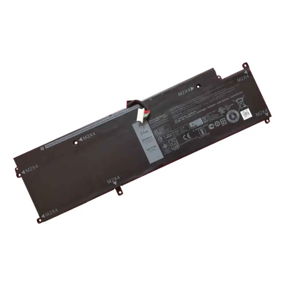 Pin dell latitude 7370 43wh (zin) – 4 cell *ko kén wh* -dell latitude 13 7370 e7370, wy7cg xcnr3 p63ny 