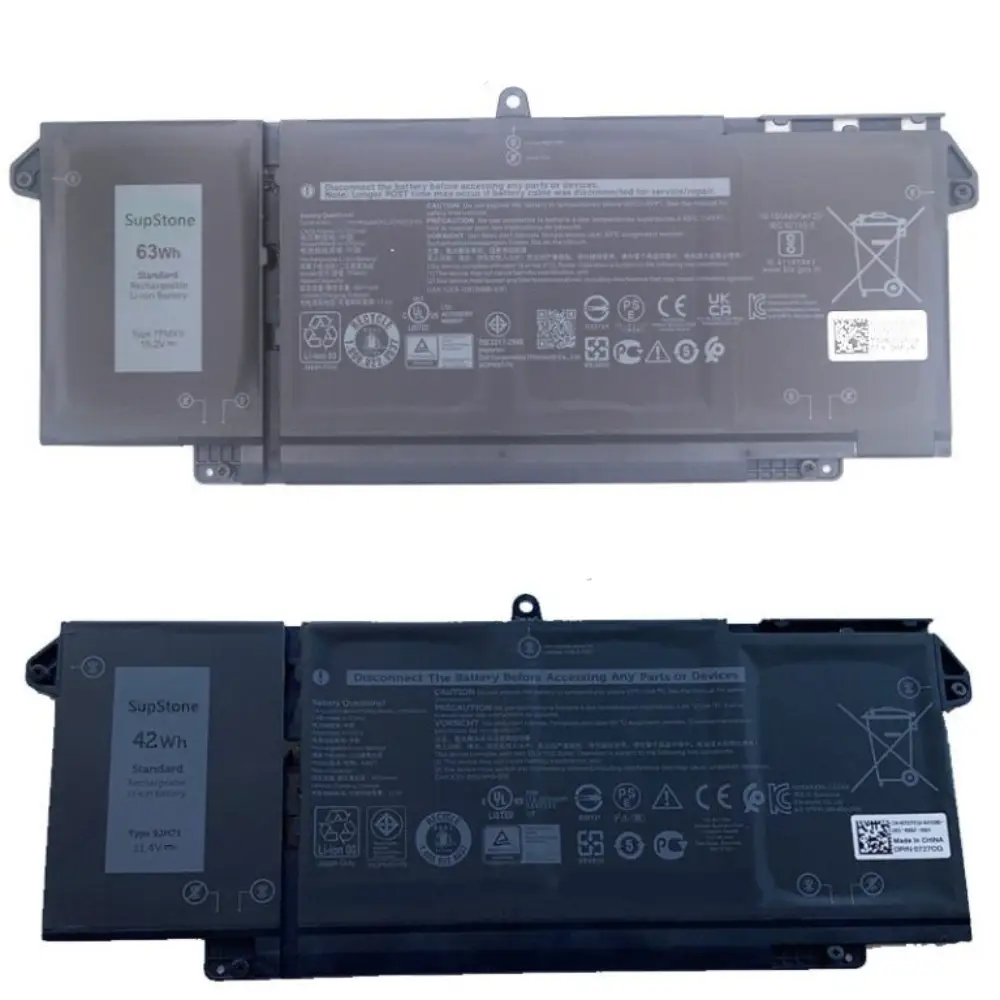 Pin dell latitude 7420 42wh (zin) – 4 cell -dell latitude 5320 7320 7420 7520, 9jm71  