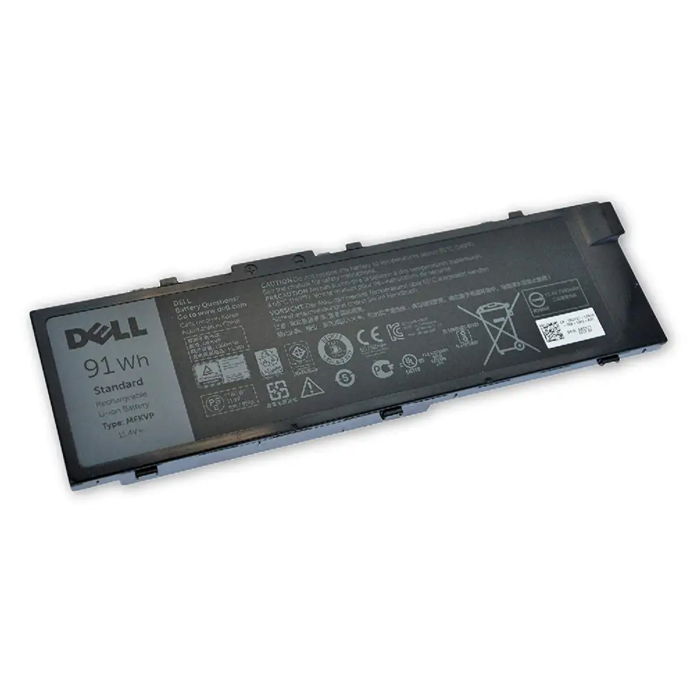 Pin dell precision 7510 91wh (zin) – 9 cell -precision 15 7510 7520 m7510 m7520, precision 17 7710 7720 m7710 m7720, 0fny7 0rdyct t05w1 mfkvp  