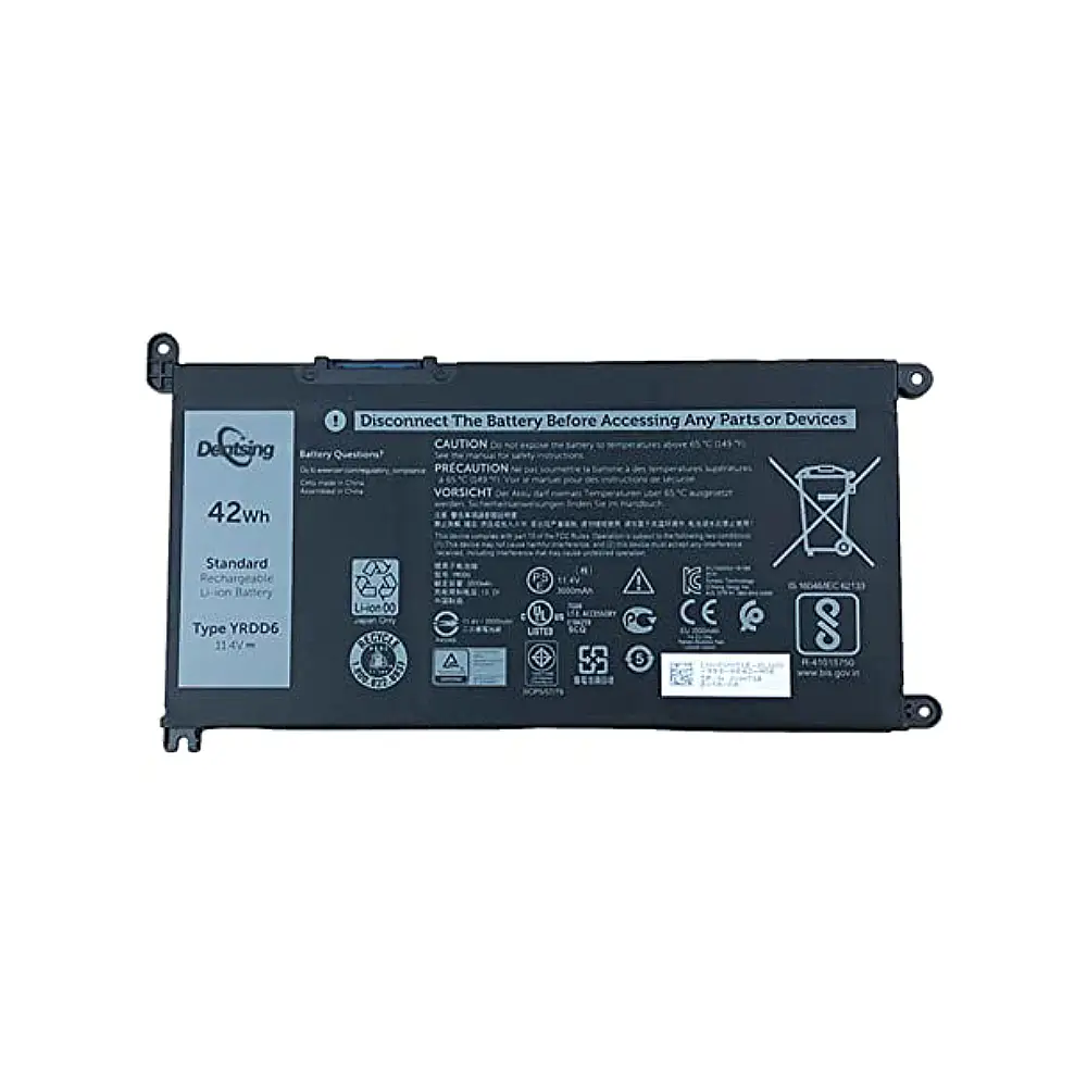 Pin Dell Inspiron 14 3480, VOSTRO 5481 42WH YRDD6 (Zin) – 3 CELL
