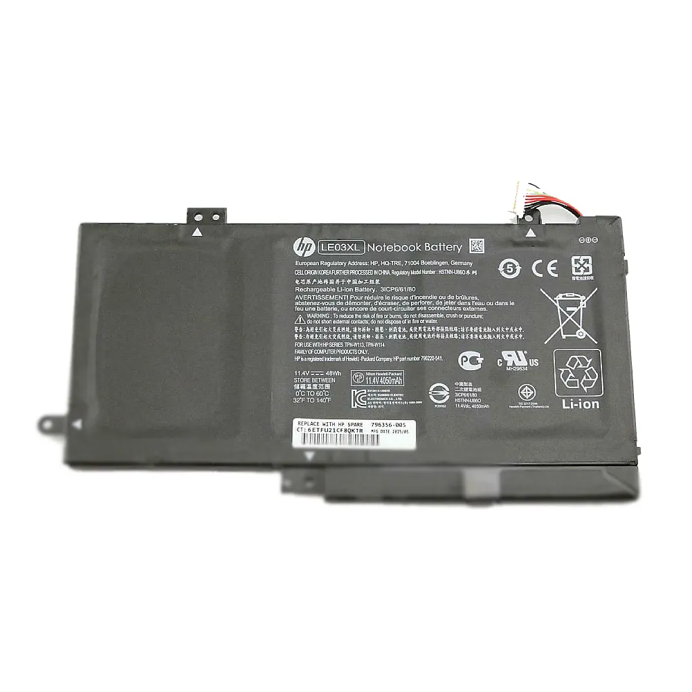 Pin hp envy m6-w000 (zin) – 3 cell -hp envy x360 m6-w101dx, m6-w102dxm m6-w103dx, m6-w010dx, le03xl