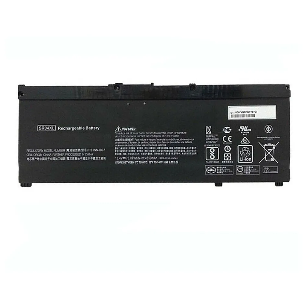 Pin hp omen 15-ce (zin) 4 cell sr04xl